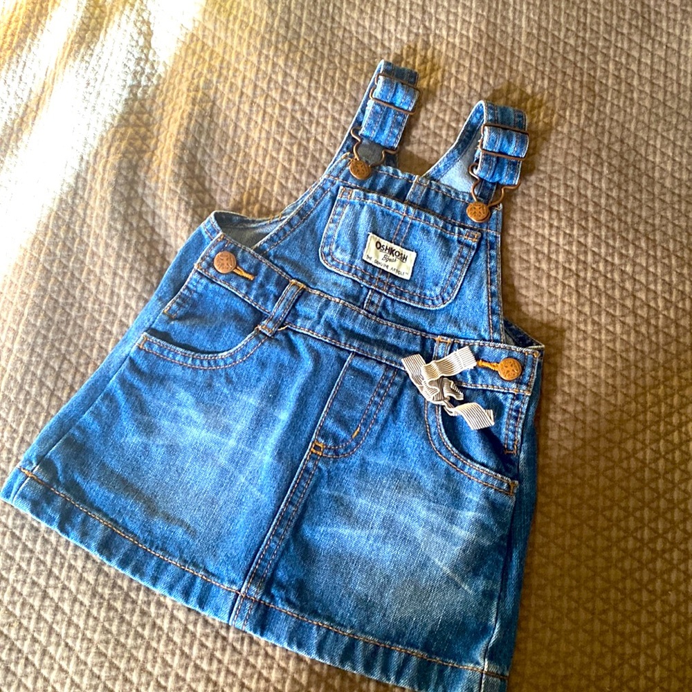 Oshkosh 12 month dress overalls